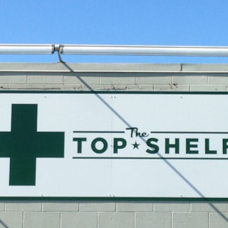 - Architectural Signage - Business Sign - The Top Shelf - Burlington, WA